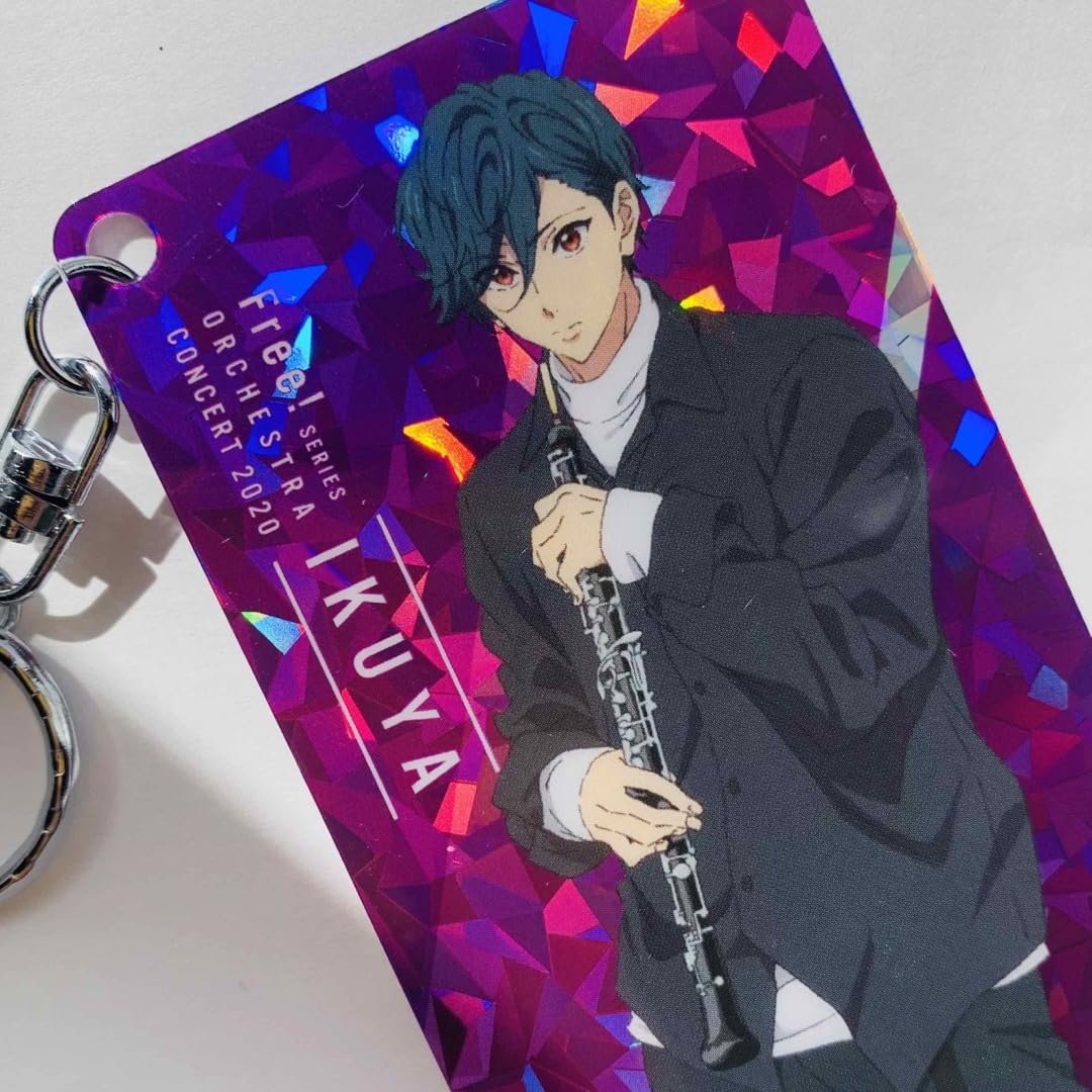 Free! DF オケコン ラメキーホルダー ホログラムカードキーホルダー 郁弥 Free! DF オケコン ラメキーホルダー ホログラムカード